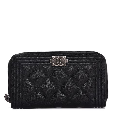 chanel boy wallet price 2014|Chanel boy zip around wallet.